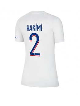 Paris Saint-Germain Achraf Hakimi #2 Ausweichtrikot für Frauen 2022-23 Kurzarm